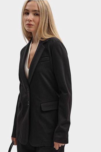 Пиджак вискозовый черный Emporio Armani