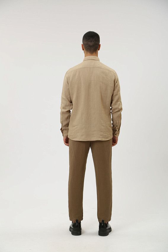 Сорочка д/р Strellson Бежевый