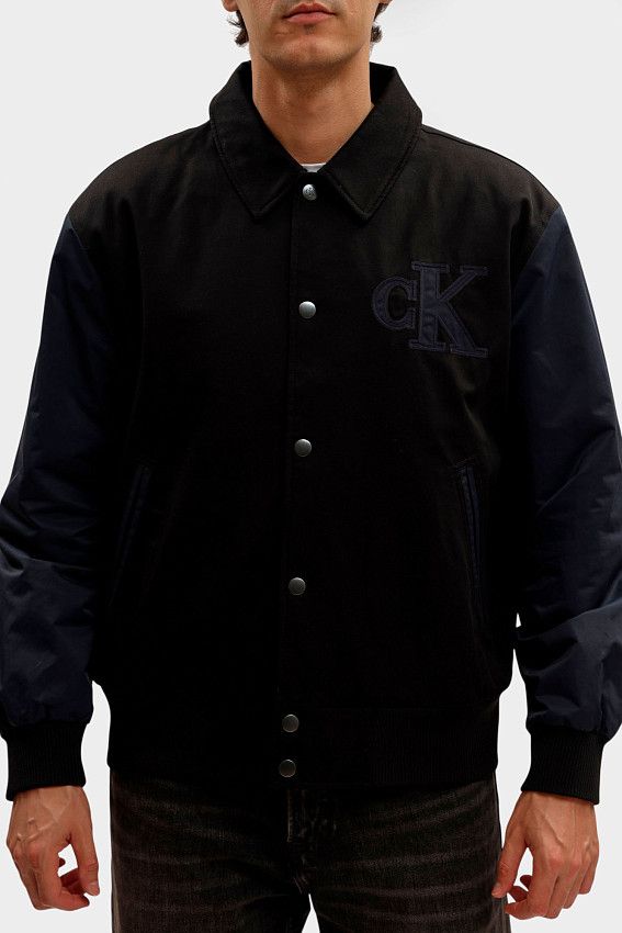 Бомбер Calvin Klein Jeans Черный