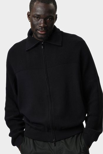 Кардиган из вискозы синий Armani Exchange