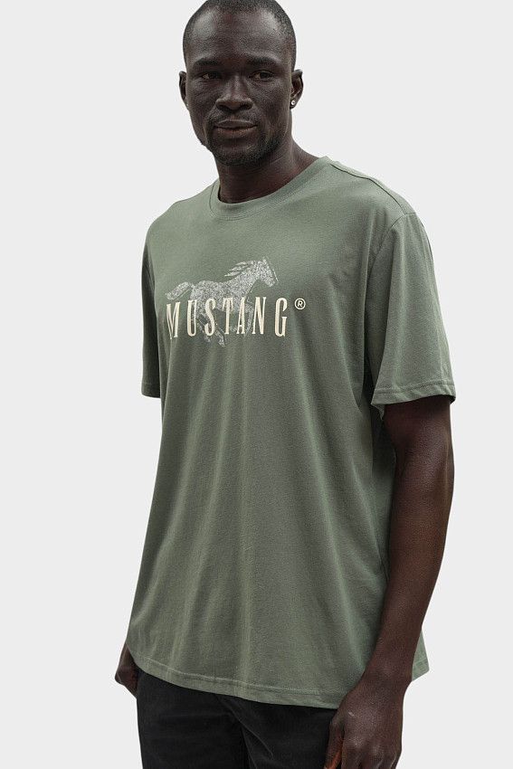Футболка Mustang Зеленый