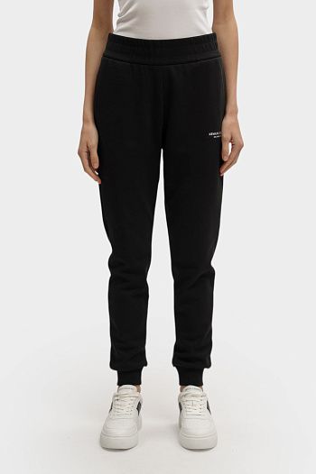 Брюки спортивные хлопковые черные Armani Exchange