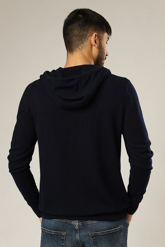 Джемпер с капюшоном Strellson Синий