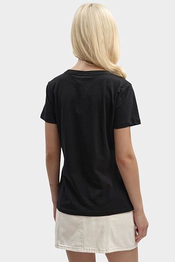 Футболка из хлопка Armani Exchange