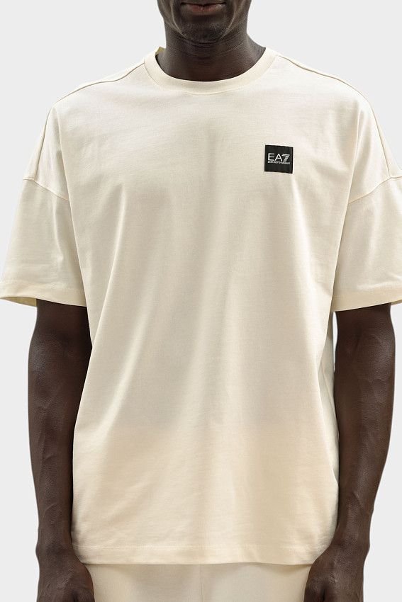 Футболка EA7 Бежевый