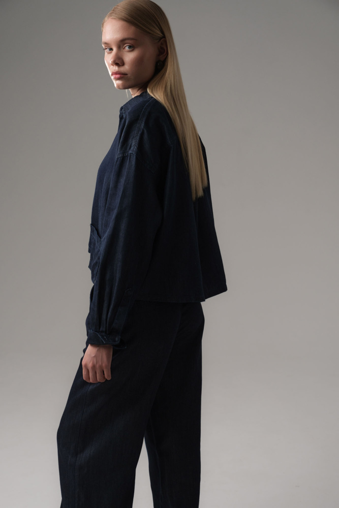 W-251-TK-56-7002 рубашка джинсовая the hills 