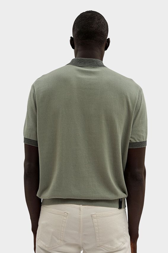 Поло Armani Exchange Зеленый