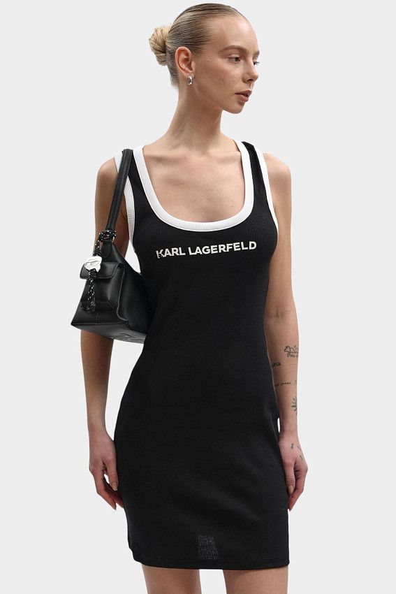 Платье Karl Lagerfeld Черный