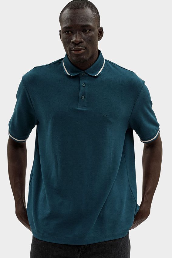 Поло Armani Exchange Синий
