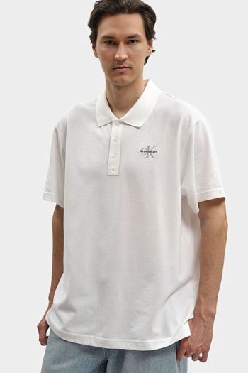 Поло из хлопка Calvin Klein Jeans