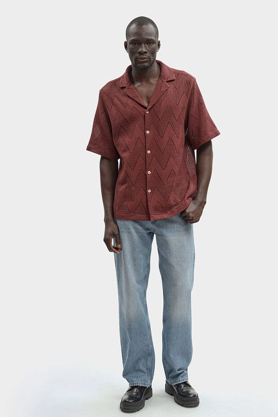 Рубашка Strellson Красный