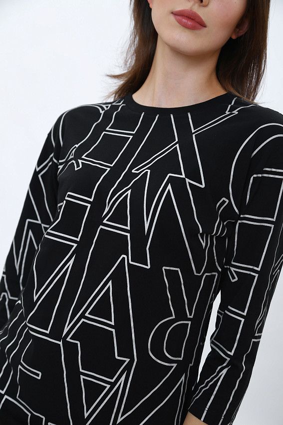 Платье Armani Exchange Черный