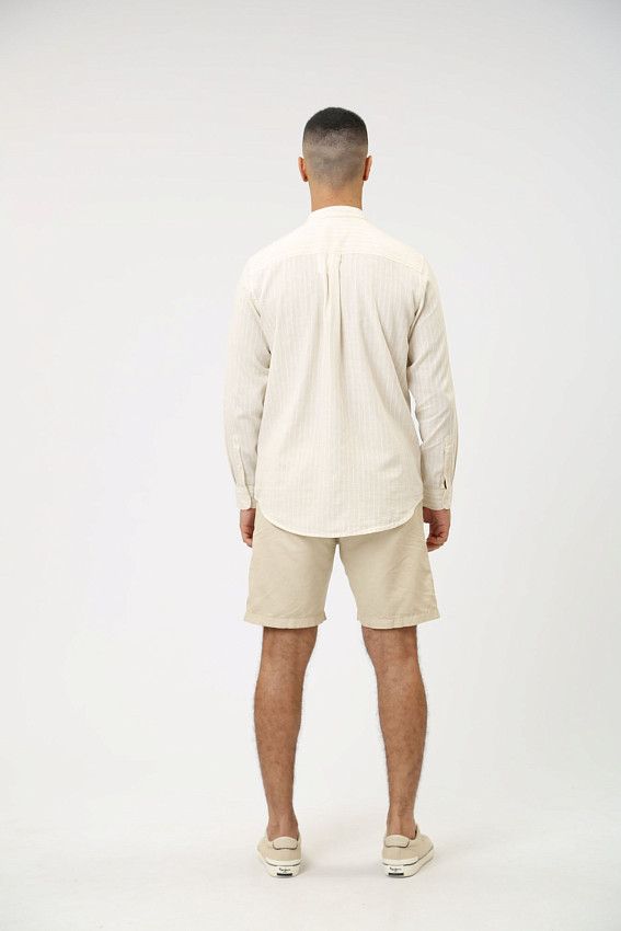 Рубашка с длинным рукавом Pepe Jeans Бежевый