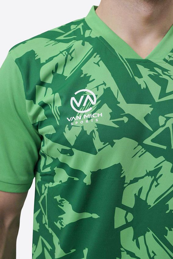 Футболка игровая Van Mich Спорт Зеленый