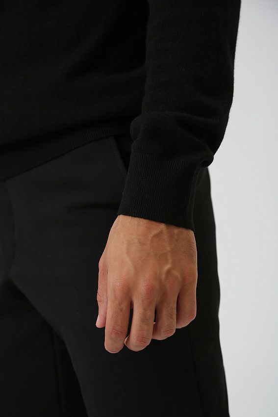 Джемпер с капюшоном Strellson Черный