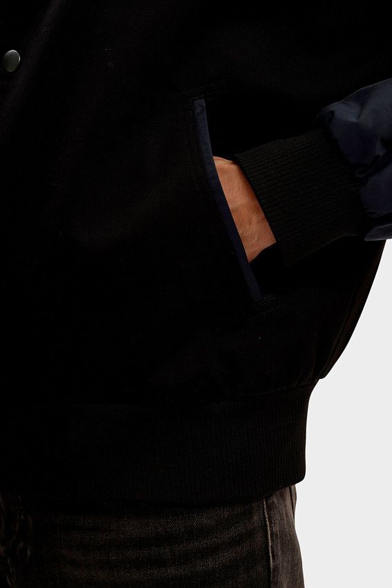 Бомбер Calvin Klein Jeans Черный