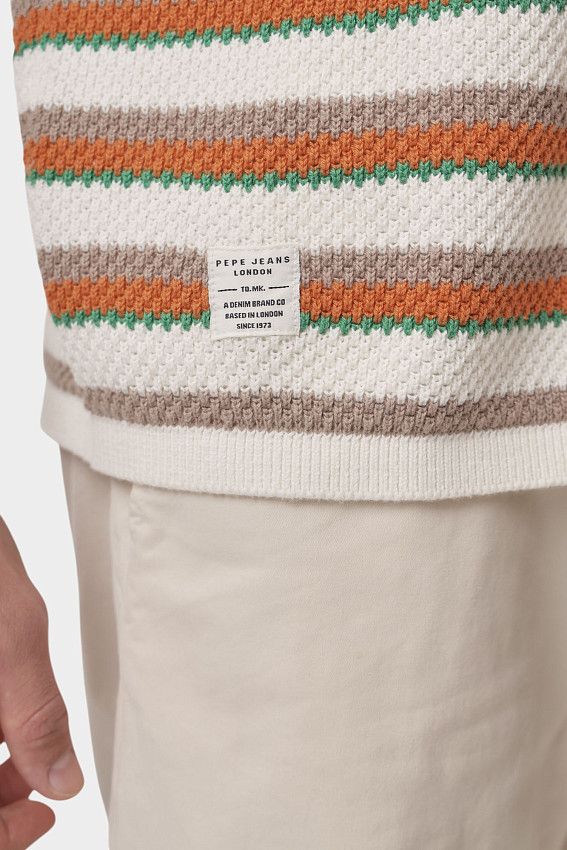 Поло Pepe Jeans Бежевый