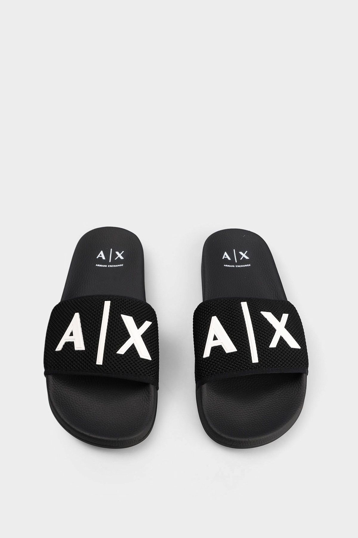 Шлепанцы Armani Exchange Черный