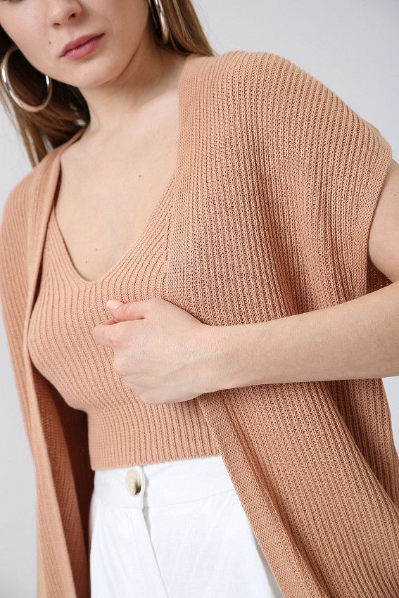 Кардиган Armani Exchange Бежевый