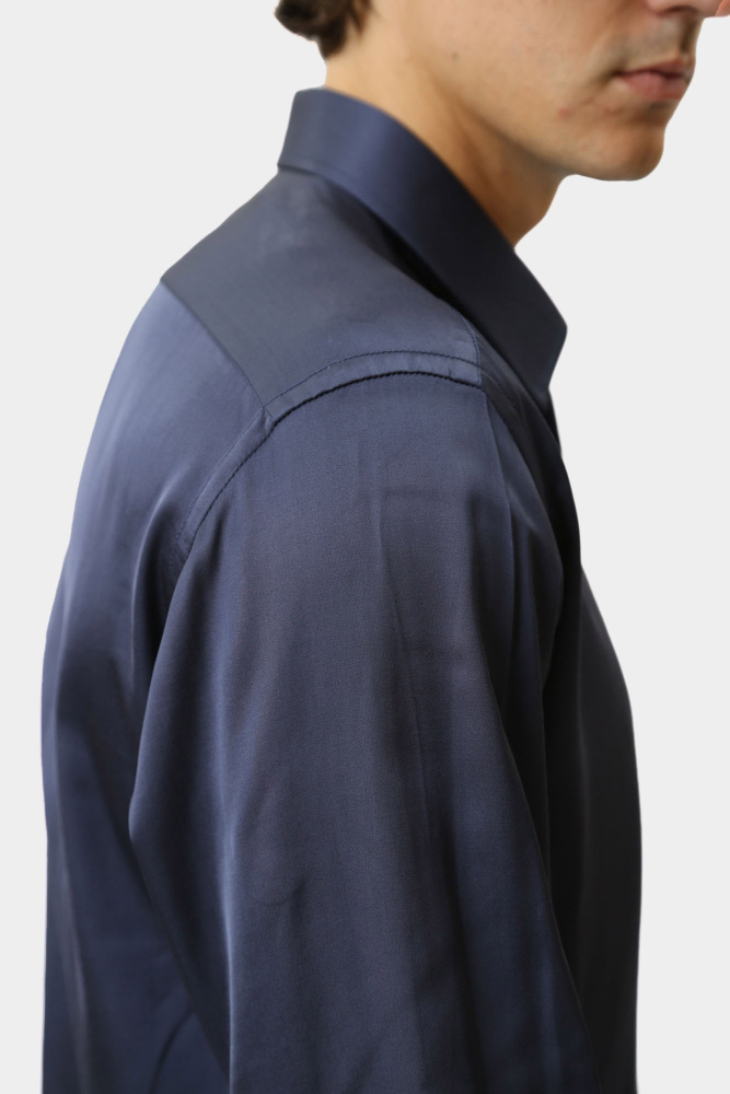 544634_605000 Сорочка д/р Karl Lagerfeld Синий