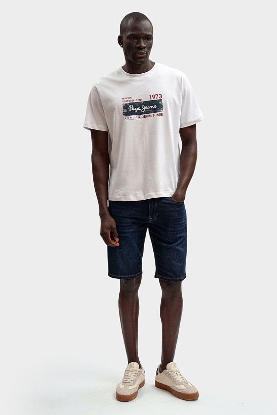 Шорты джинсовые Pepe Jeans Синий