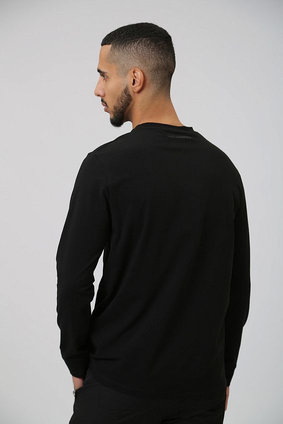 Лонгслив Karl Lagerfeld Черный