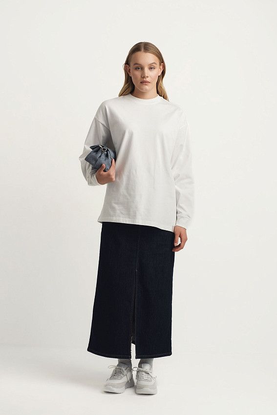 Лонгслив The Hills Белый