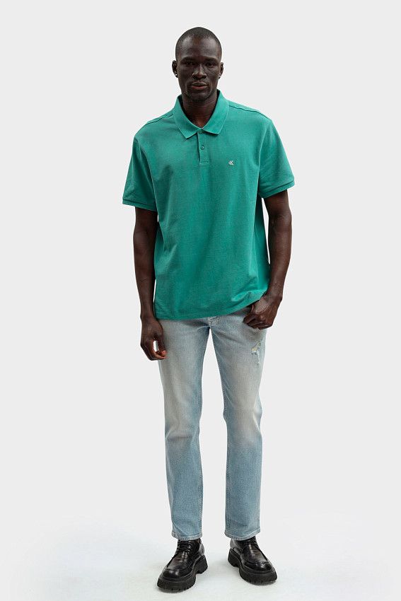 Поло Calvin Klein Jeans Зеленый