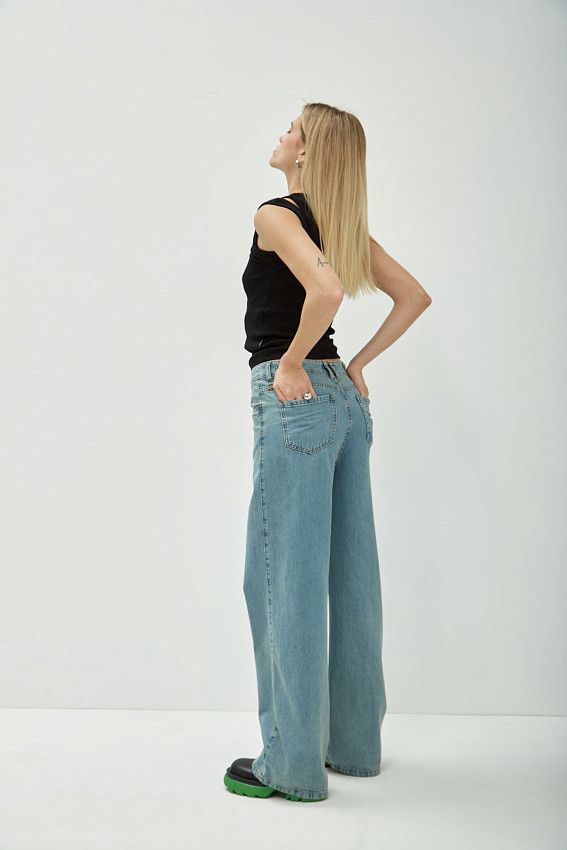 Джинсы WIDE LEG  Van Mich