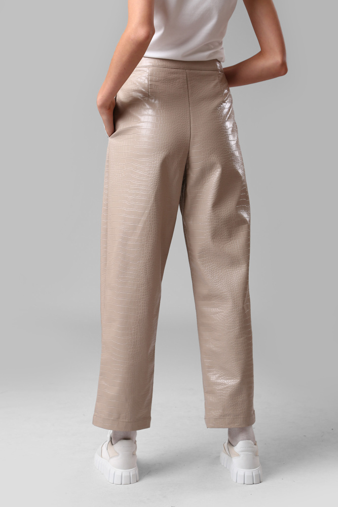 6LYP15_YN4HZ брюки кожаные armani exchange 