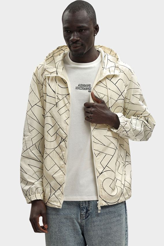 Ветровка Armani Exchange Белый