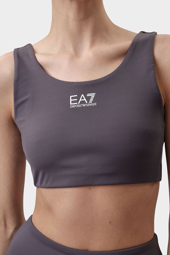 Топ спортивный EA7 Серый