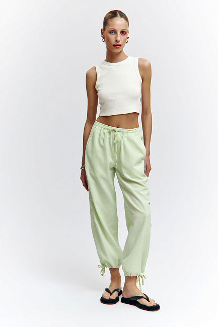 Брюки льняные Van Mich