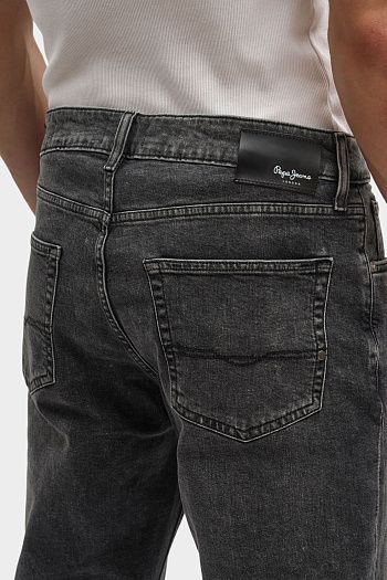 Джинсы прямые серые Pepe Jeans