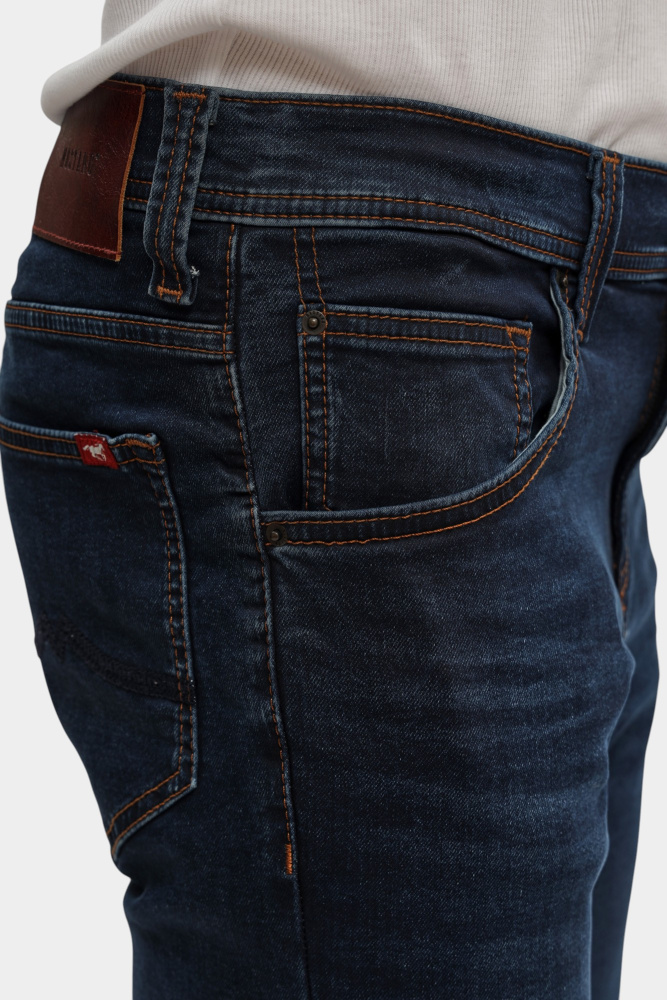 1016349-5000 Шорты джинсовые Mustang Синий