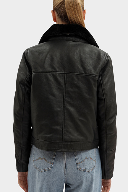 Куртка кожаная Mustang