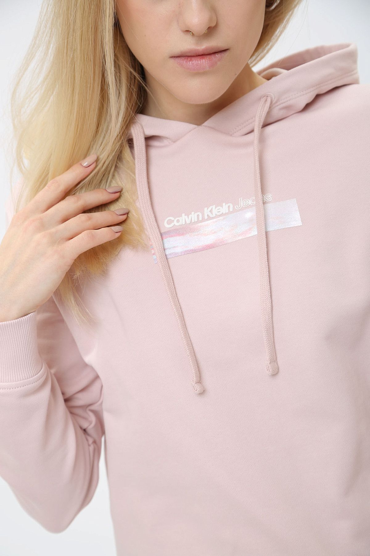 Худи Calvin Klein Jeans Розовый