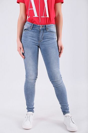Джинсы SUPER SKINNY голубые Armani Exchange