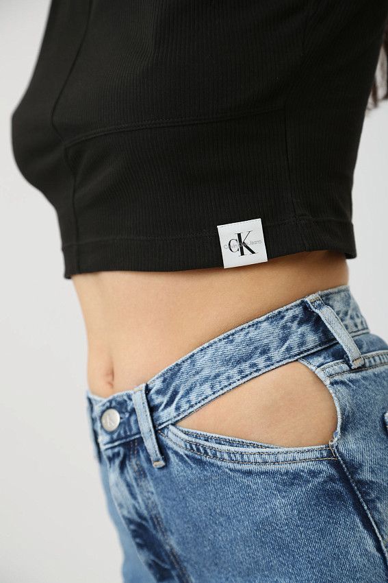 Топ Calvin Klein Jeans Черный