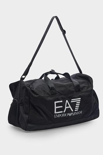 Сумка спортивная черная EA7