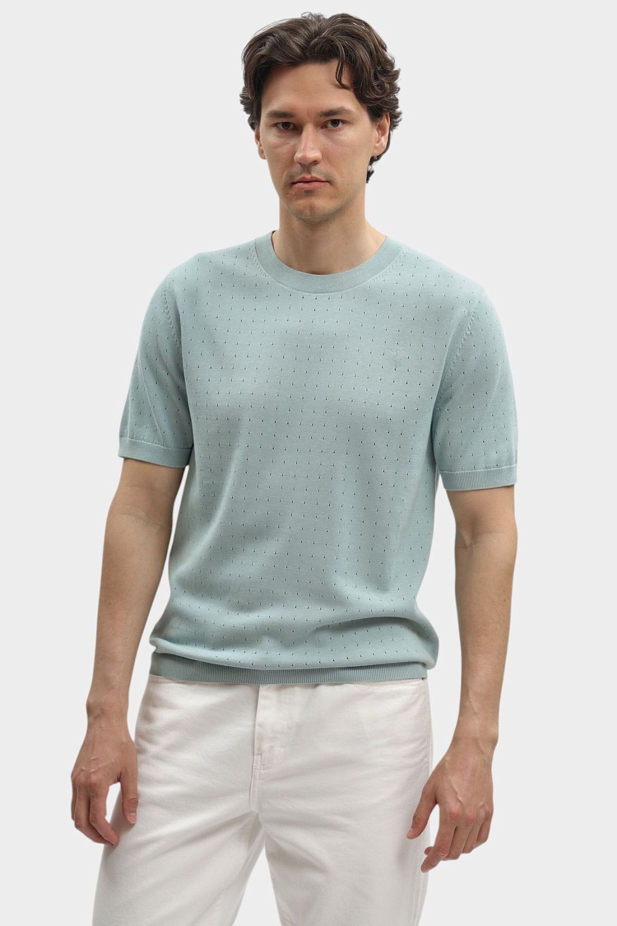 Футболка Trussardi Голубой