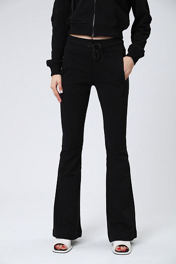 Брюки спортивные хлопковые черные Armani Exchange