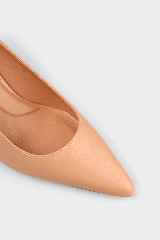 QF16-63405 Лодочки Marc Cony Бежевый