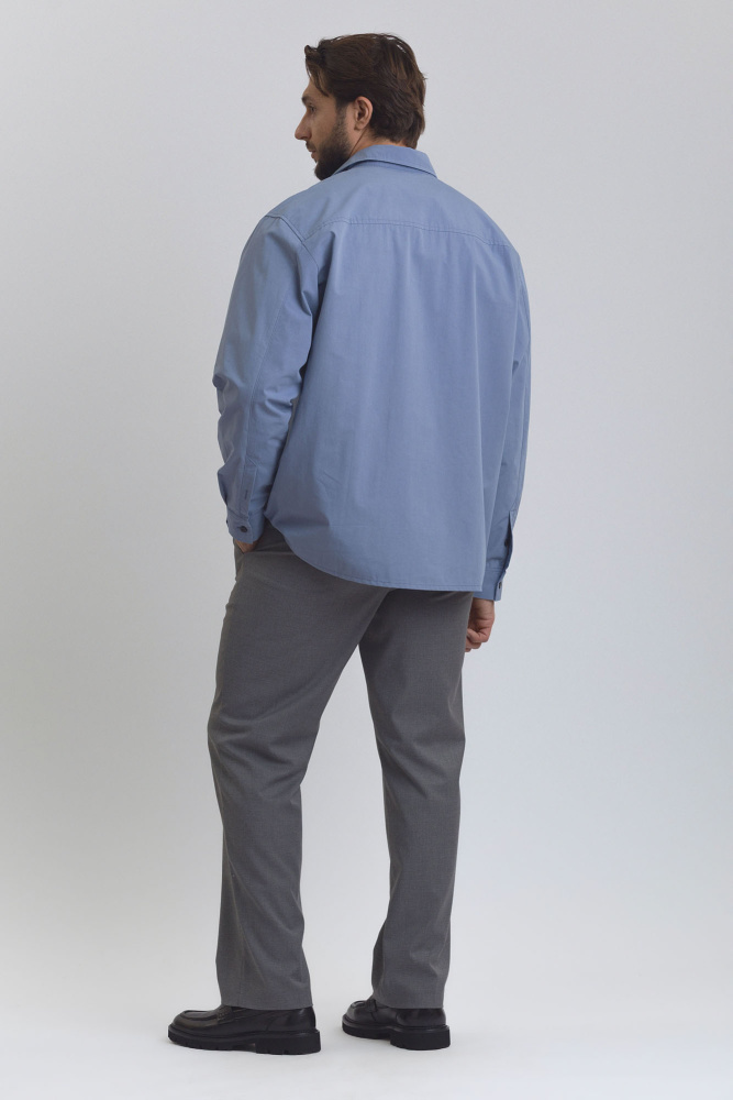 M-252-TH-56-2305 Рубашка с длинным рукавом The Hills Синий