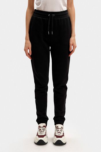 Брюки спортивные хлопковые черные Armani Exchange