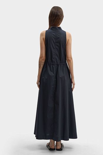 Платье из хлопка Emporio Armani