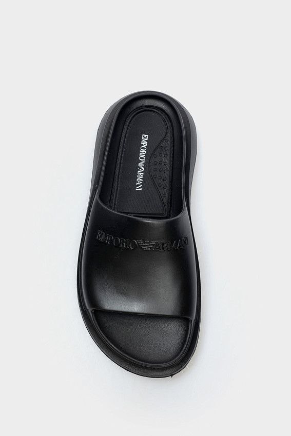 Шлепки Emporio Armani Черный