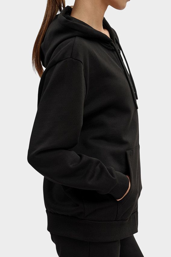 Толстовка с капюшоном Armani Exchange Черный