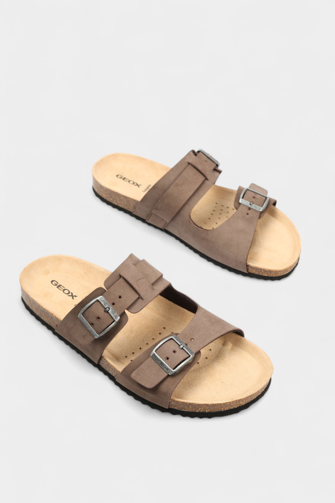 U159VB000EKC Шлепки Geox Коричневый