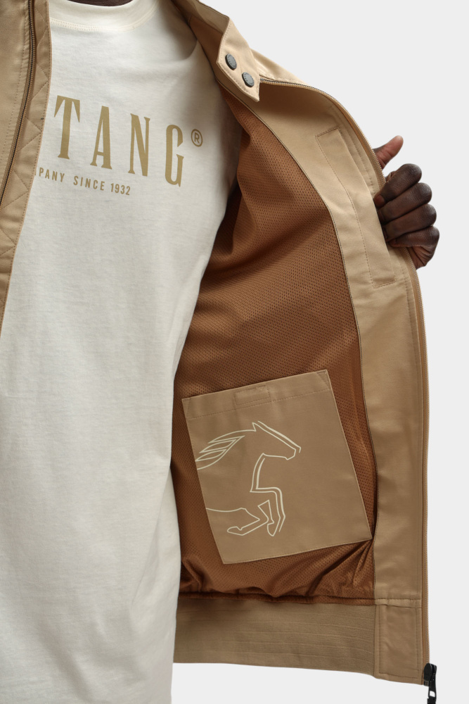 1017521 Куртка легкая Mustang Бежевый